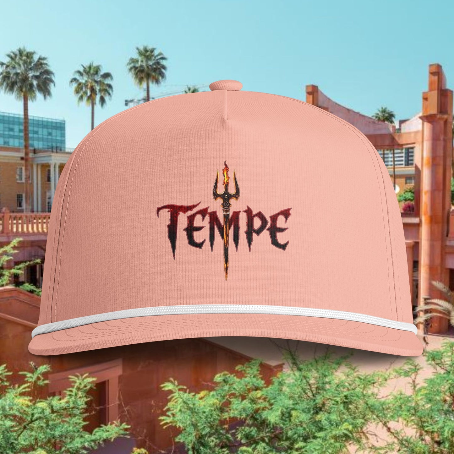 Tempe Rope Cap — Vintage Sunwashed Baseball Hat