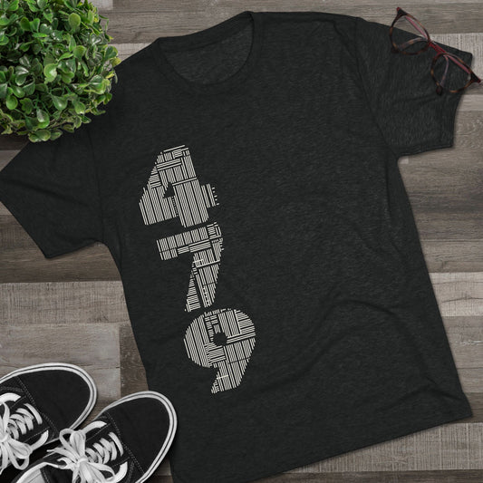 Boar Skull Graphic Tee — Vertical 479 Number Front, Fierce Wild Boar Back