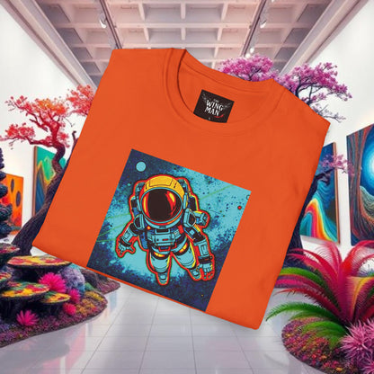 Astronaut Graphic T-Shirt | Unisex Space Tee, Gift for Astronaut Lovers, Hip Hop Fans, Casual Wear, Festival Shirt