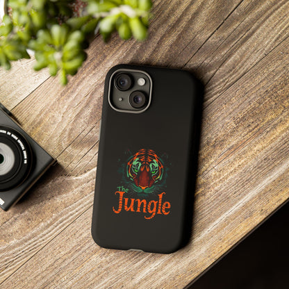 Phone Case, The Jungle Tough Phone Case for Football Fans, Friend Gift, Football Fan Accessories, Custom Phone Cover, Sports Team