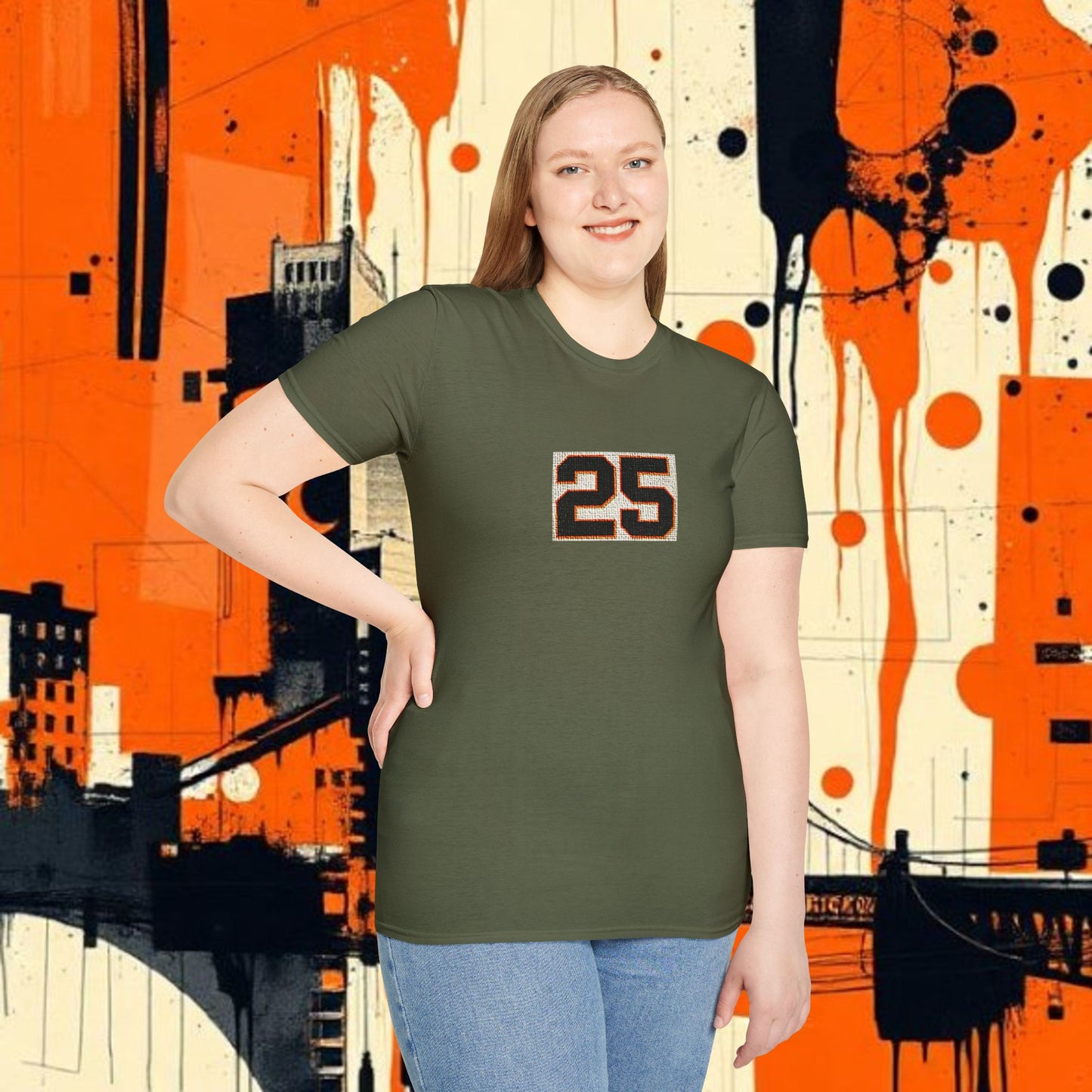 Baseball Legends Shirt, Unique 25 Graphic Unisex Softstyle T-Shirt, Casual Wear, Sporty Outfit