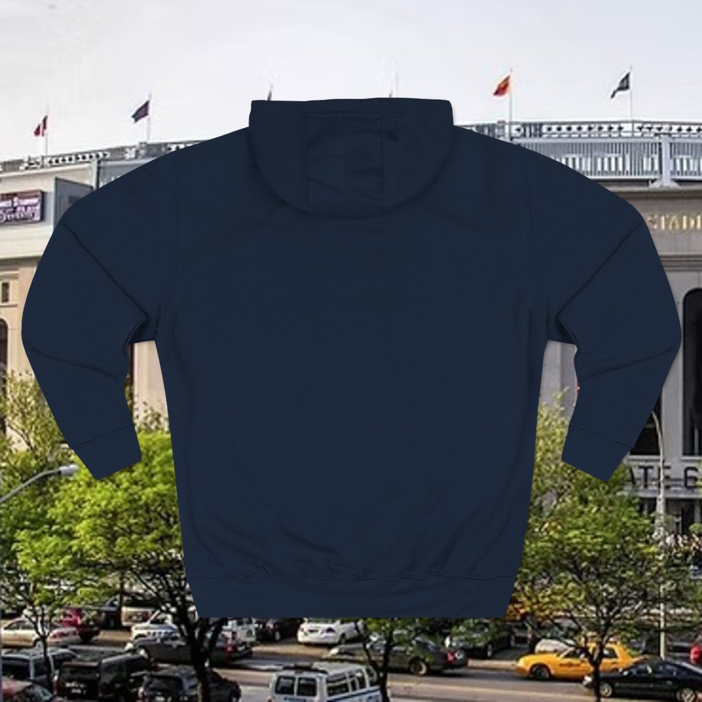 Stylish Bronx Fleece Hoodie - Cozy Streetwear for Fans, Perfect Gift for Baseball Fans, Casual Outfit, Unisex Hoodie, Urban Fashion