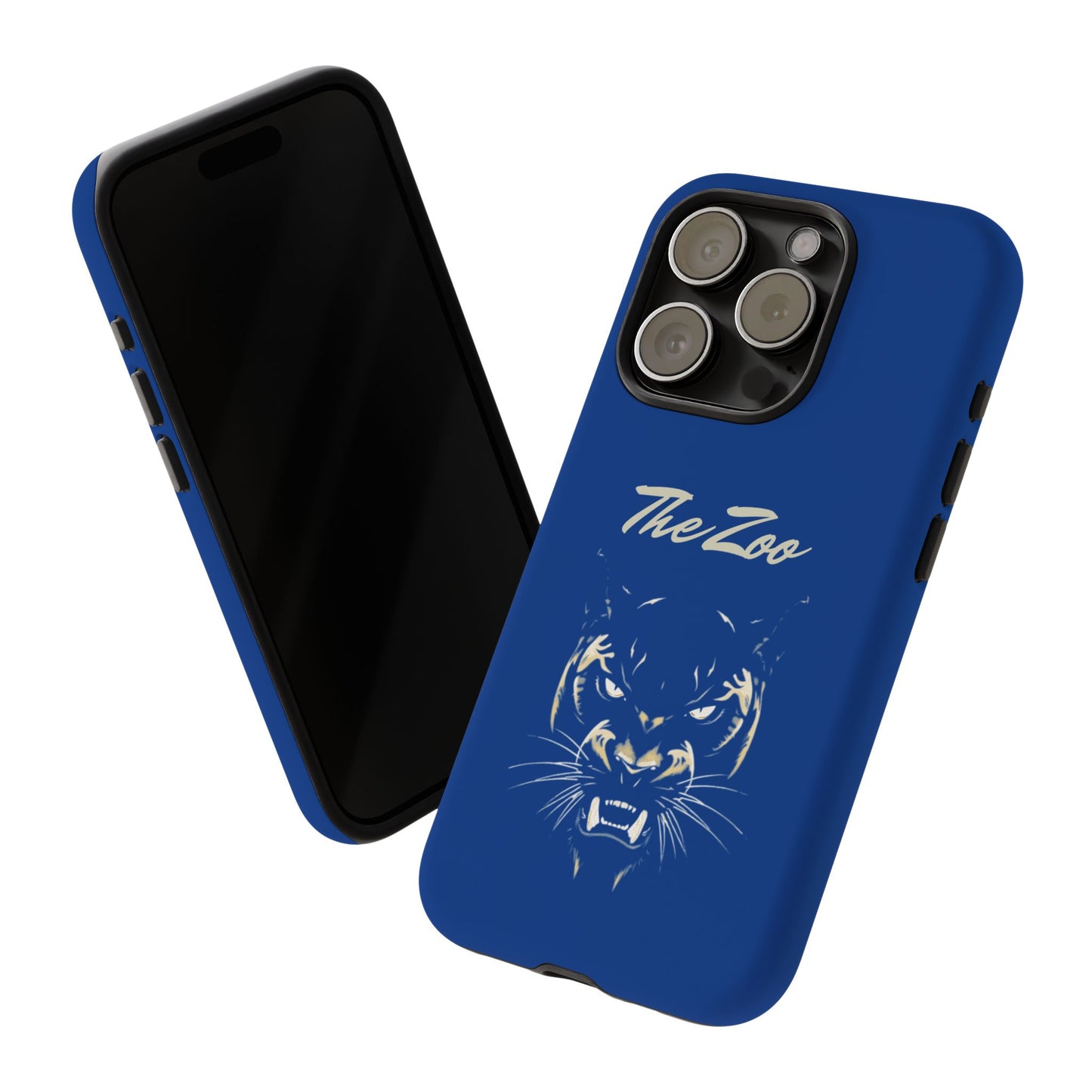 The Zoo Themed Phone Case | Tough Cases for Basketball Fans | Gift for Friends, Unique Phone Accessories, Panther Design, The Zoo Fan Zone