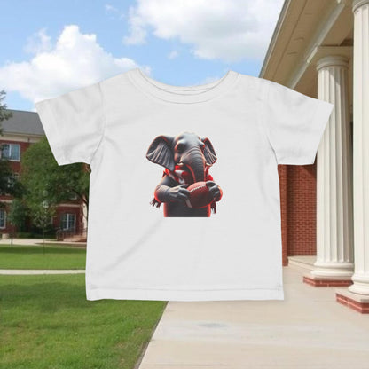 Adorable Elephant Infant Tee, Cute Baby Shirt, Toddler Apparel, Elephant Lover Gift, Baby Shower Gift, Fun Kid's Clothing