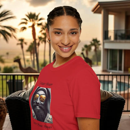 Scared Money Unisex Softstyle T-Shirt - Casual Wear, Streetwear, Gift for Him, Statement Tee, Urban Fashion