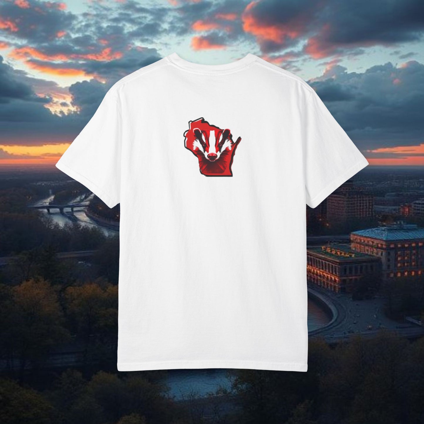 Wisconsin Pride Unisex T-shirt, Casual Wear, College Apparel, Game Day Shirt, Gift for Fans, Summer Fashion