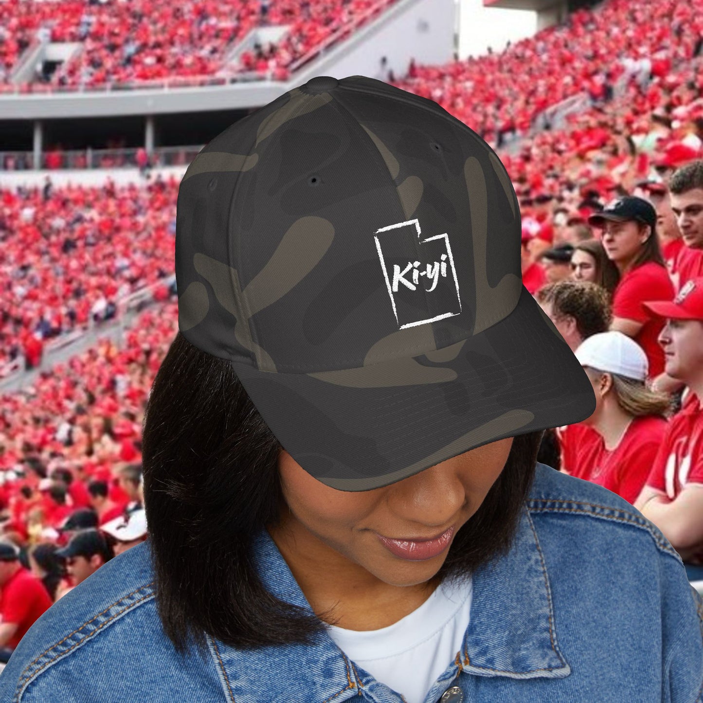 Ki-Yi Embroidered Hat, Stylish Hat for Casual Wear, Unique Gift for Him/Her, Perfect for Gameday