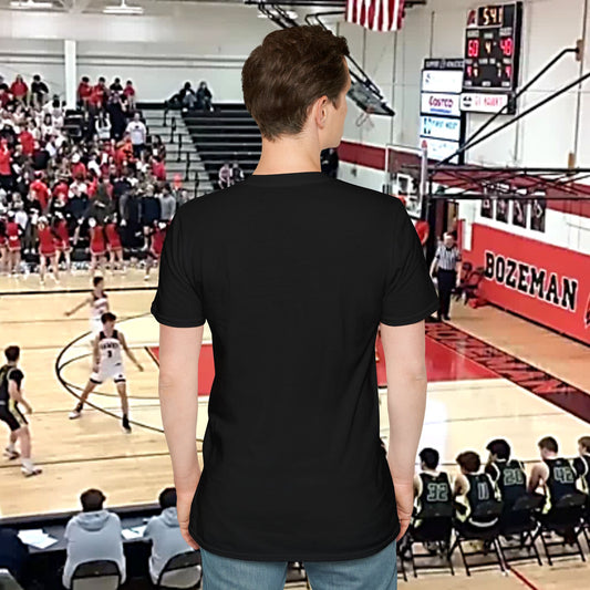 BZN Graphic T-Shirt, Trendy Unisex Tee, Casual Wear, Gift for Sports Lovers, Bozeman Fans