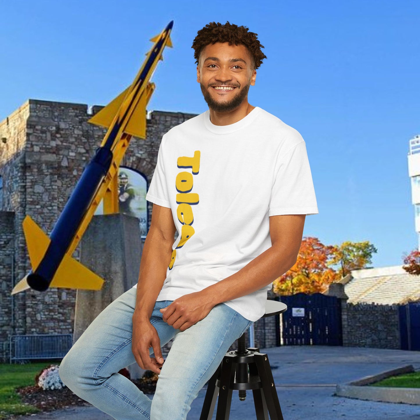 Unisex Garment-Dyed T-Shirt, Casual Wear, Ohio Pride, College Gear, Graduation Gifts, Summer Fashion