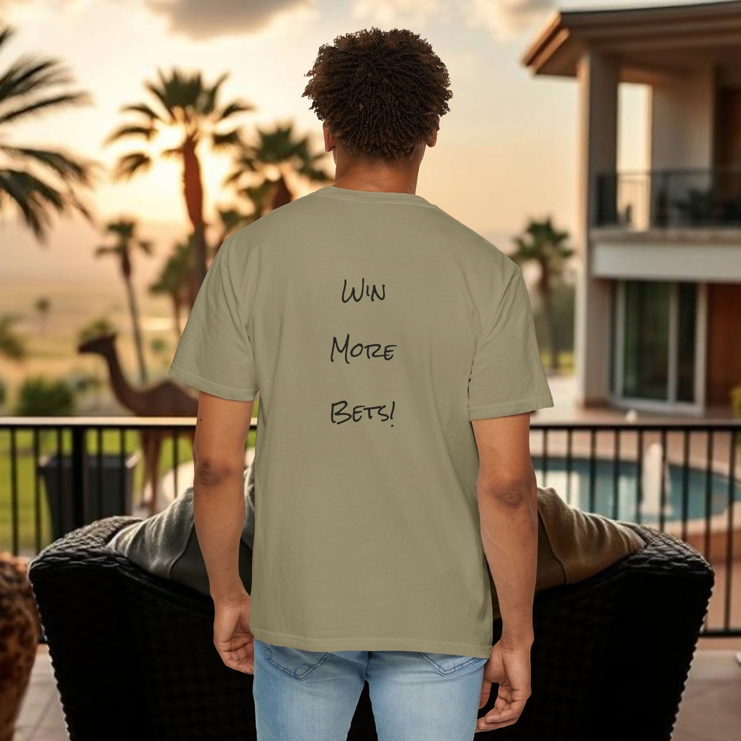 Wing Man "Gambling Problem" Unisex T-Shirt | Casual Wear, Funny Gift, Gambling Humor, Sports Betting Tee, Unique Statement Apparel