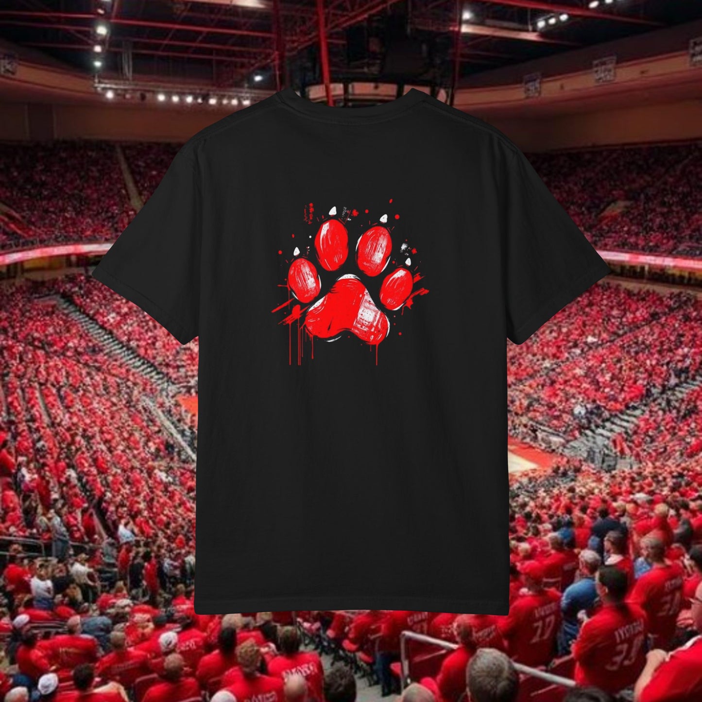 Raleigh Graphic Unisex Garment-Dyed T-shirt, Sports Fan Tee, College Apparel, Gift for Him/Her, Casual Wear, Spirit Wear