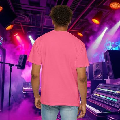 Vibrant Unisex Graphic Tee, Funky Smoke Art Shirt, Casual Streetwear, Gift for Music Lovers, Trendy Summer Top, Unique Festival Wear