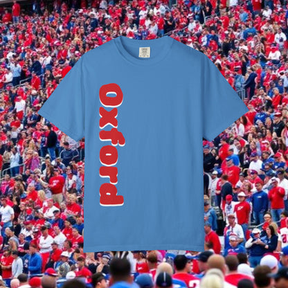 Oxford Graphic Tee: Stylish Unisex T-shirt, Perfect for Game Day, College Spirit Wear, Casual Outings, Gifts for Fans