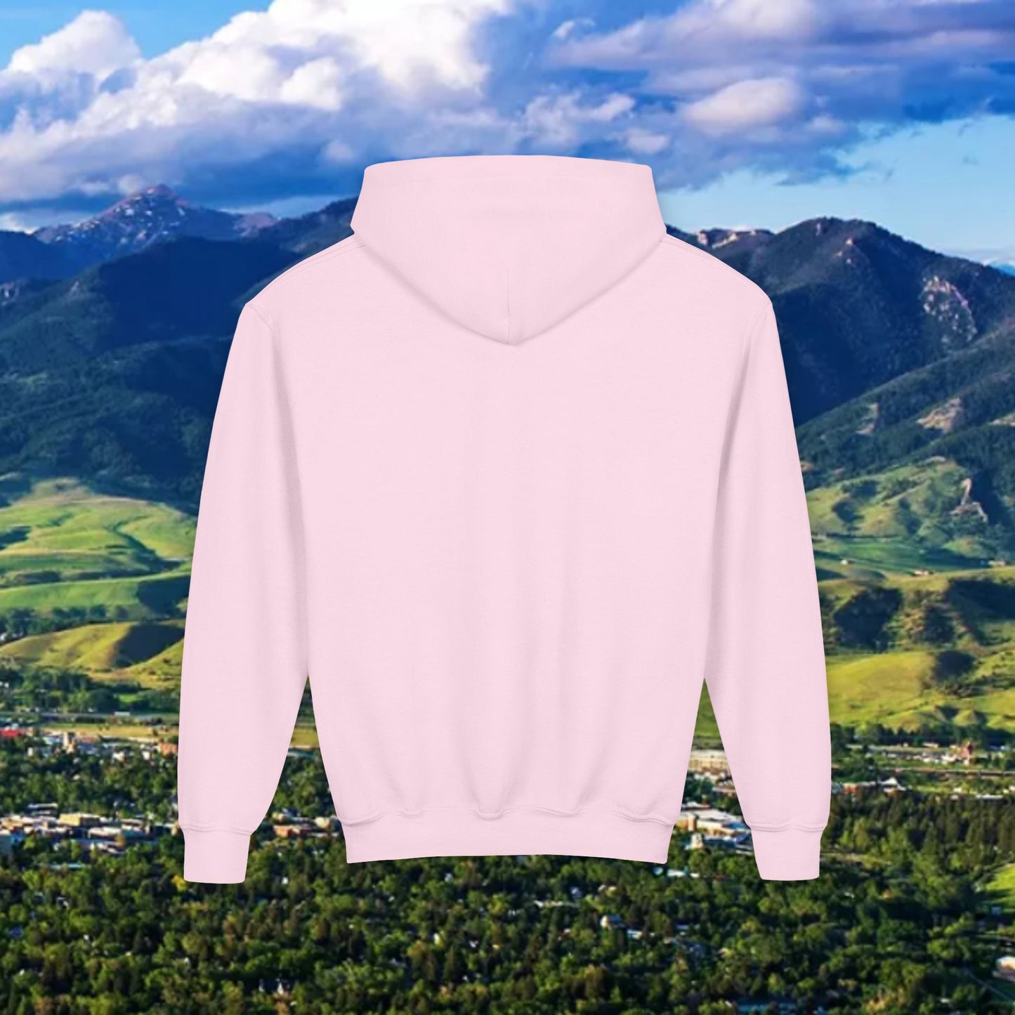 Youth Hoodie - '41' Minimalist Graphic Pullover