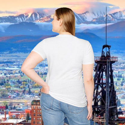 Butte, America Unisex Softstyle T-Shirt - Cozy Apparel for Locals, Travel Souvenir, Gift Idea, Casual Wear, Adventure Tee