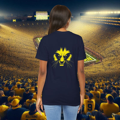 Ann Arbor Unisex Tee, College Spirit Shirt, Game Day Apparel, Casual Wear, Unique Graphic Tee