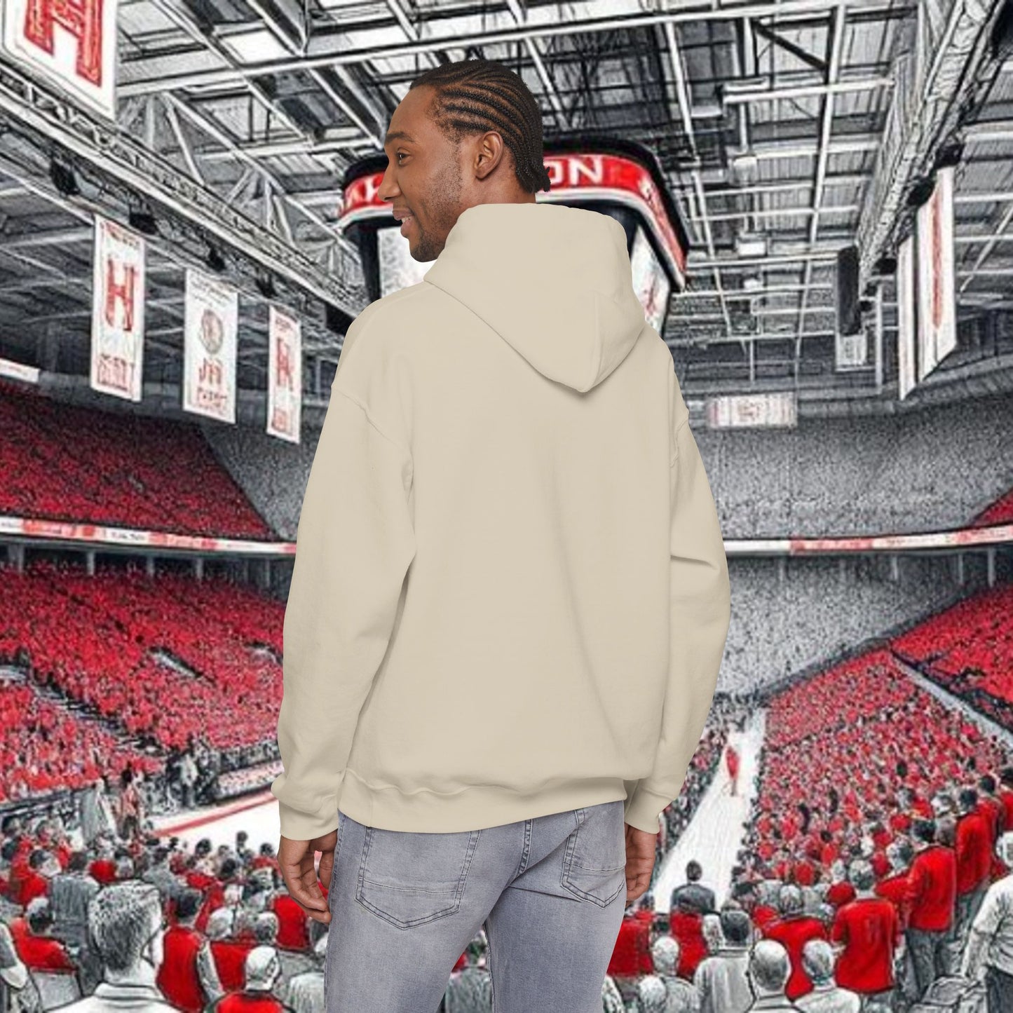 Graffiti Style Hoodie - Perfect for Game Day