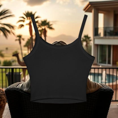 The Wing Man Stylish Women's Spaghetti Strap Tank Top for Relaxed Days, Summer Wear, Beach Vibes, Casual Outfits, Gift for Her