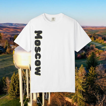Moscow Idaho Graphic Tee, Unisex T-shirt, Gift for Travelers, Home State Apparel, Casual Wear, Summer Style