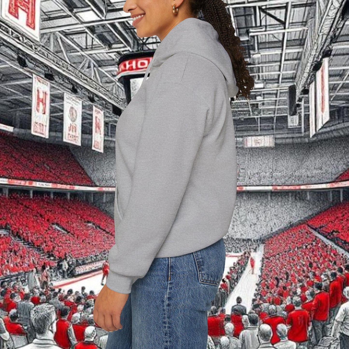 Graffiti Style Hoodie - Perfect for Game Day