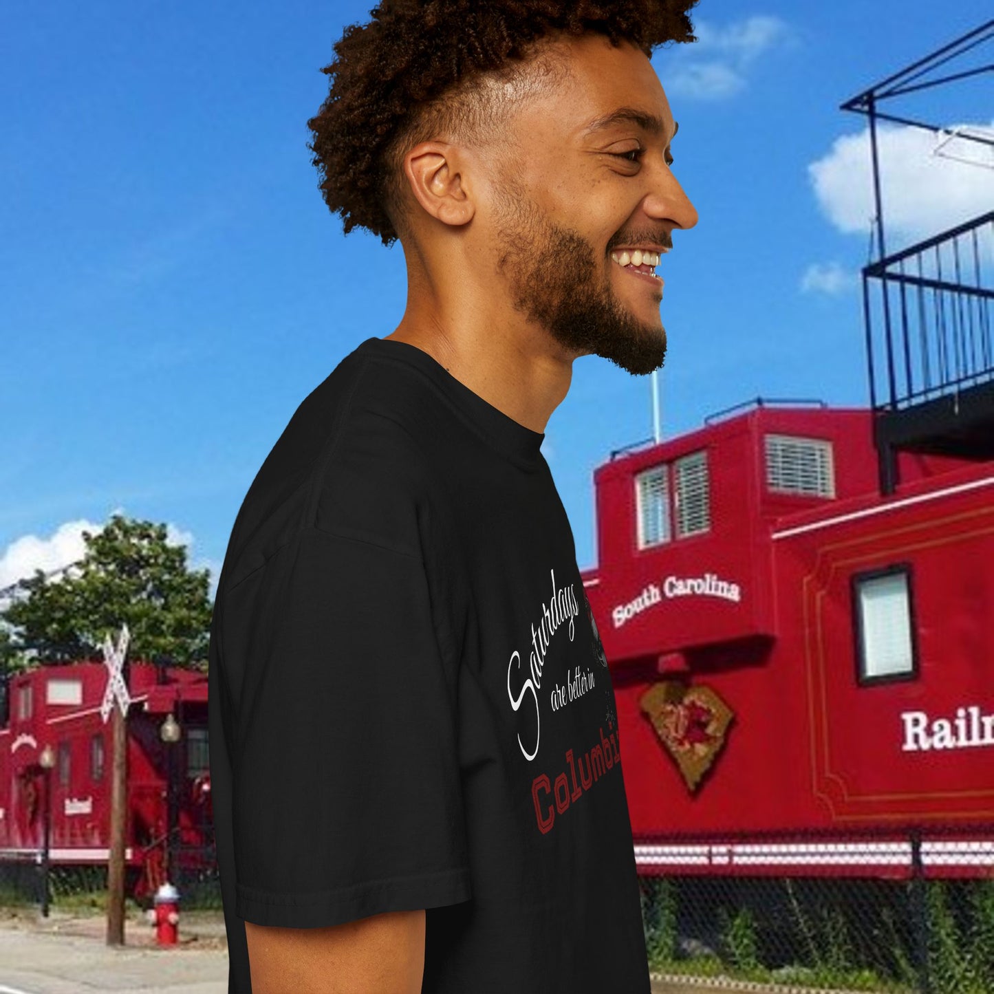 Columbia Saturday T-Shirt, Unisex Tee, Gift for Columbia Lovers, Comfortable Casual Wear, Crew Neck Shirt, Weekend Vibes