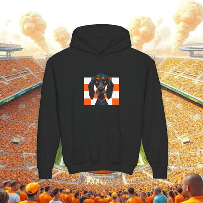 Spirit Hoodie for Young Fans, Cozy Dog Sweatshirt, Youth Hooded Sweatshirt, Cute Pet Gift