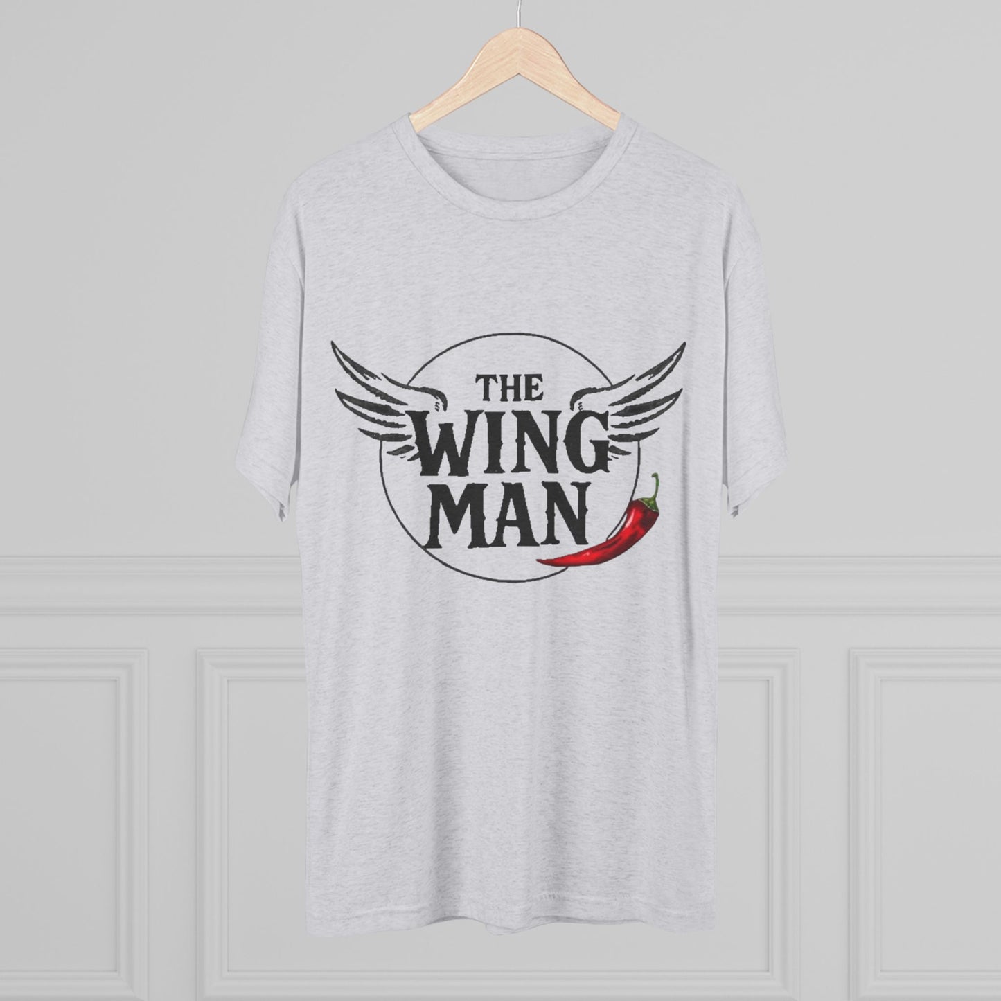 The Wingman T-Shirt — Funny Wingman Graphic Tee with Chili Pepper & Wings