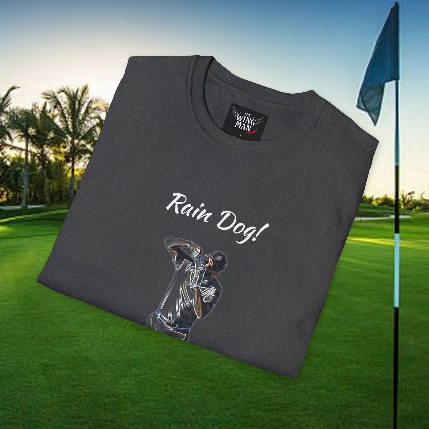 Rain Dog Unisex T-Shirt, Graphic Tee, Casual Wear, Gift for Dog Lovers, Everyday Style, Unique Design Shirt