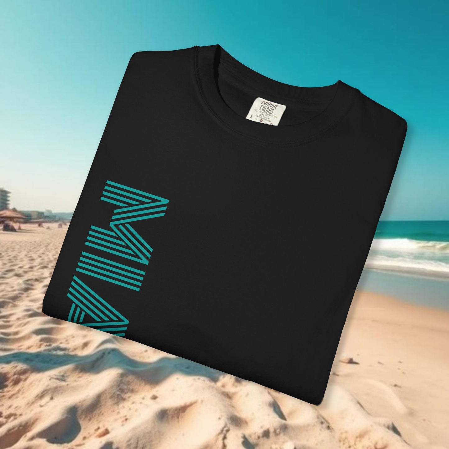 Miami Garment-Dyed T-Shirt - Vibrant Coastal Style, Unisex Summer Tee, Beachwear, Travel Souvenir, Gift for Miami Lovers