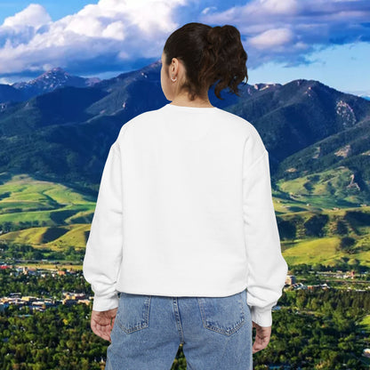 Poor Grizzlies Unisex Garment-Dyed Sweatshirt, Cozy Crewneck, Perfect Gift for Nature Lovers, Casual Wear, Wildlife Appreciation