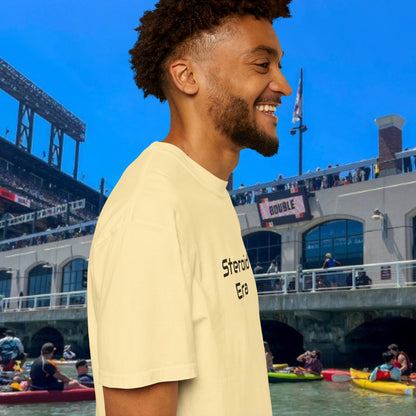 Vintage Baseball Unisex Garment-Dyed T-shirt, 90's Steroid Era Tee Shirt, Athletic Sports Tee, Retro Baseball Shirt, Sports Fan Gift,