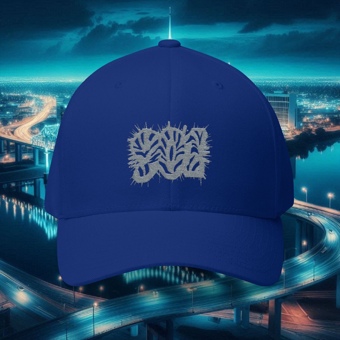 Memphis Inspired Embroidered Closure Cap, Stylish Baseball Hat, Gifts for Him/Her, Casual Attire, Tiger Events