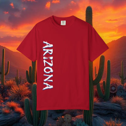 Tucson Arizona Area Code T-Shirt — 520 Back Print, Southwestern Travel Tee, Soft-Style