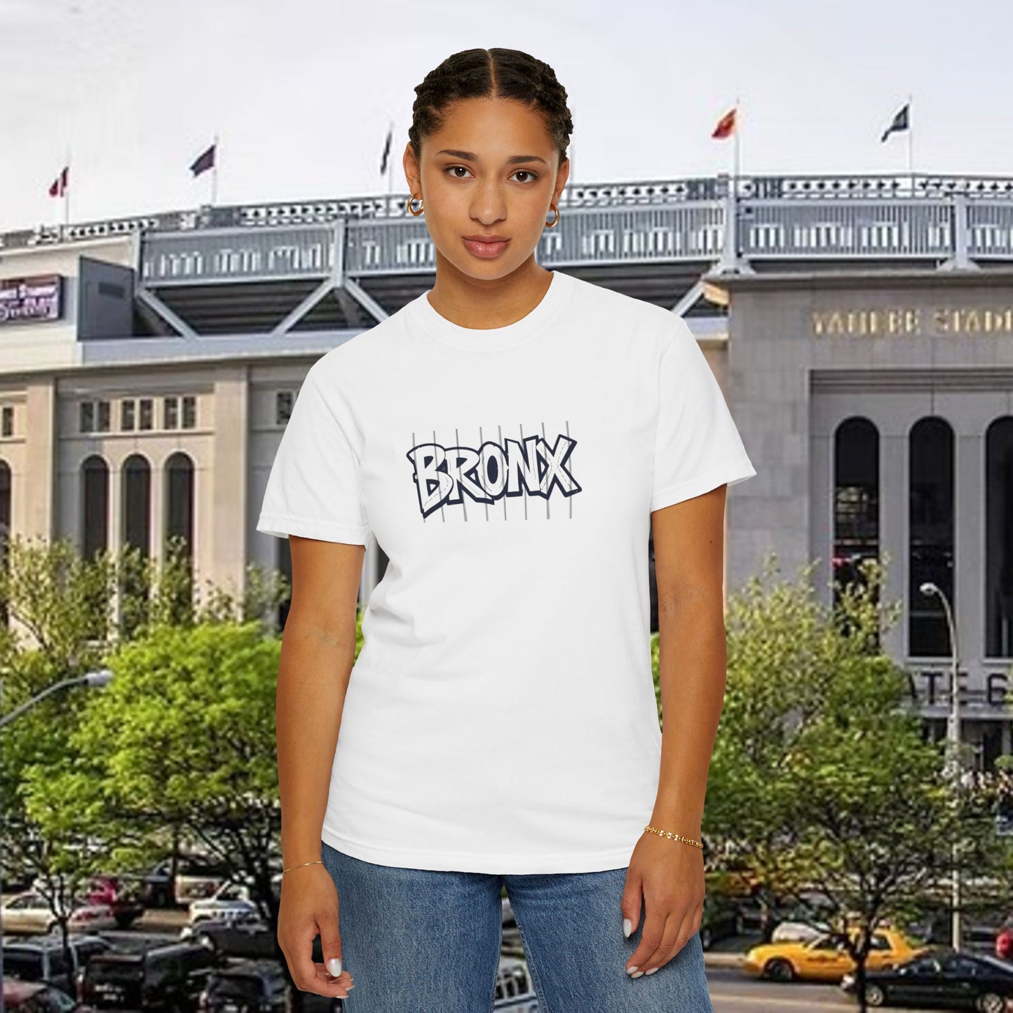 Bronx Unisex Garment-Dyed T-Shirt | Casual Stylish Tee for Bronx Fans, Sports Events, Streetwear, Gift for Him/Her