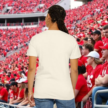 Ki-yi Unisex Garment-Dyed T-shirt, Artistic Tee, Casual Wear, Gift for Friends, Unique Fashion, Everyday Comfort