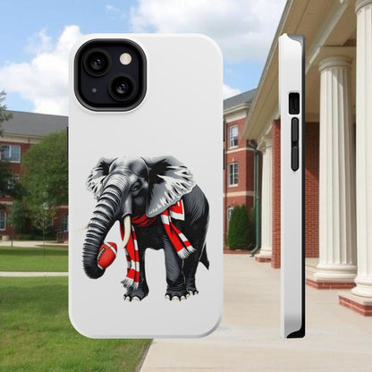 Vibrant Elephant Tough Cases - Unique Phone Case, Wildlife Lover Gift, Sports Team Accessory, Trendy Phone Cover, Fun Animal Design
