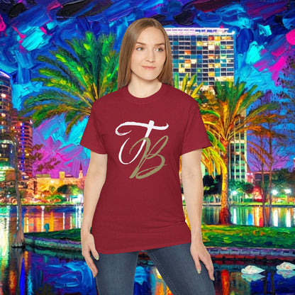TB Monogram Tee — 813 Tampa Area Short-Sleeve T-Shirt