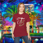 TB Monogram Tee — 813 Tampa Area Short-Sleeve T-Shirt