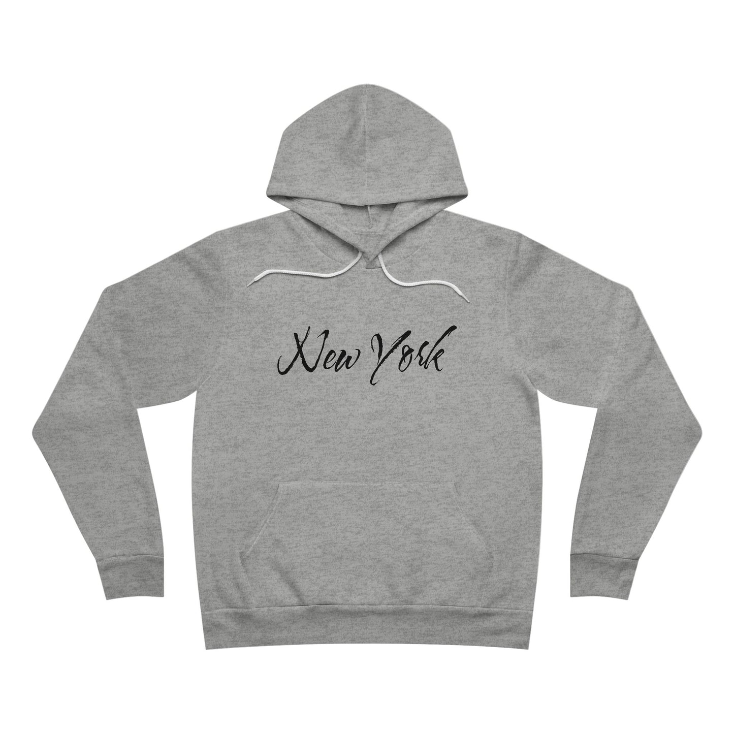 New York Script Hoodie — Cozy City Sweatshirt for Travelers & Locals