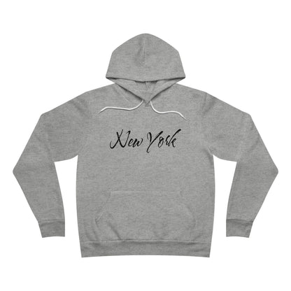 New York Script Hoodie — Cozy City Sweatshirt for Travelers & Locals