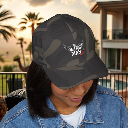 Wing Man Stylish Embroidered Cap, Wingman Gift Hat, Men's Casual Cap, Outdoor Activities Headwear, Unique Birthday Present