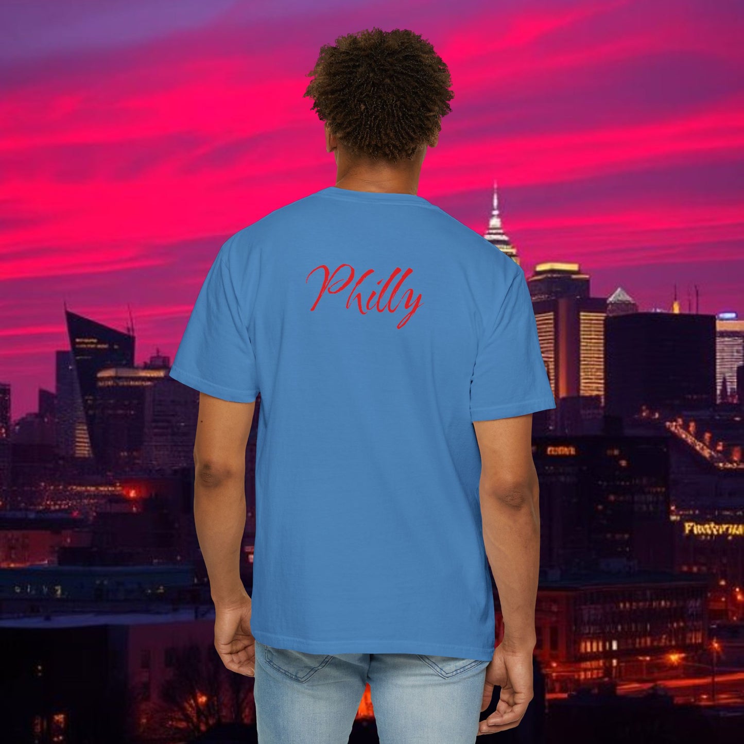 Philly Green Script T-Shirt