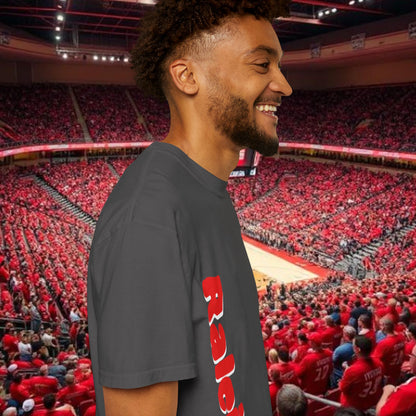 Raleigh Graphic Unisex Garment-Dyed T-shirt, Sports Fan Tee, College Apparel, Gift for Him/Her, Casual Wear, Spirit Wear