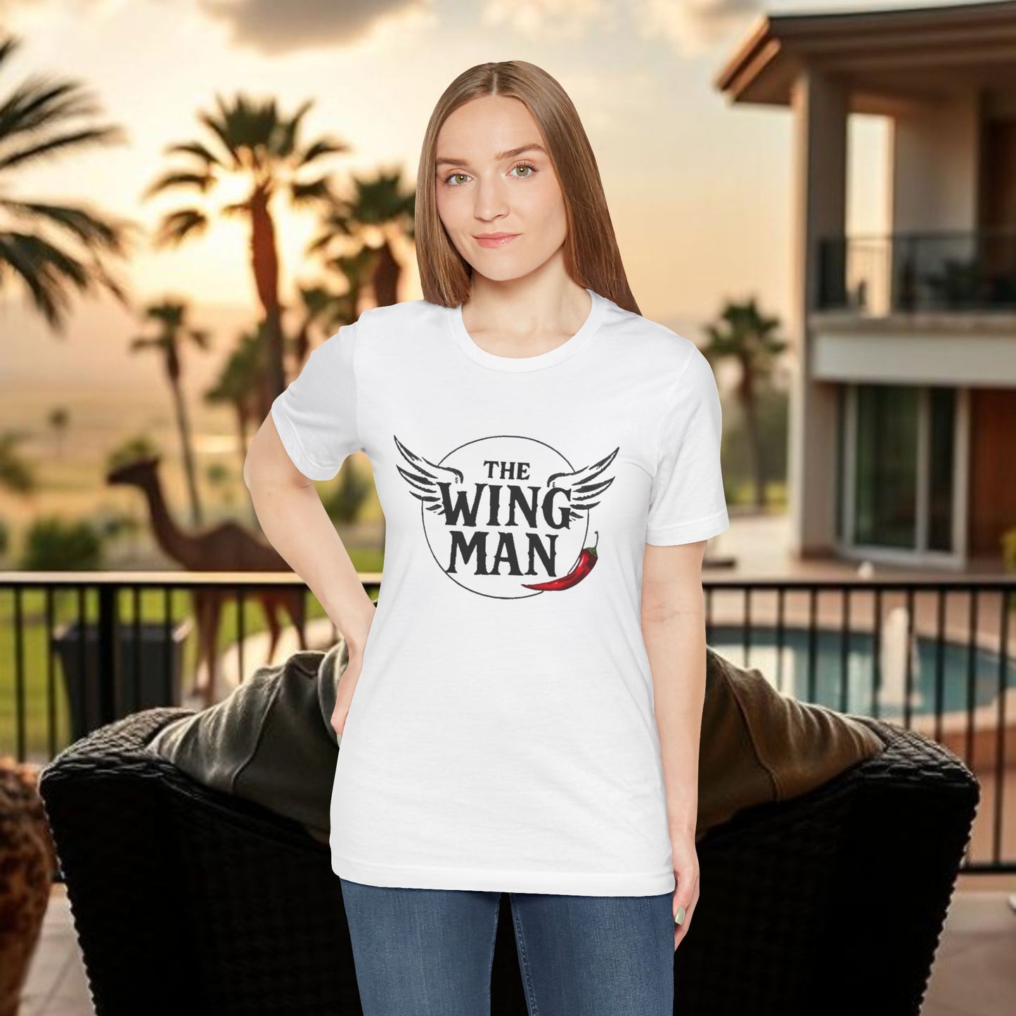 The Wing Man T-Shirt — Funny BBQ & Hot Wing Lover Tee