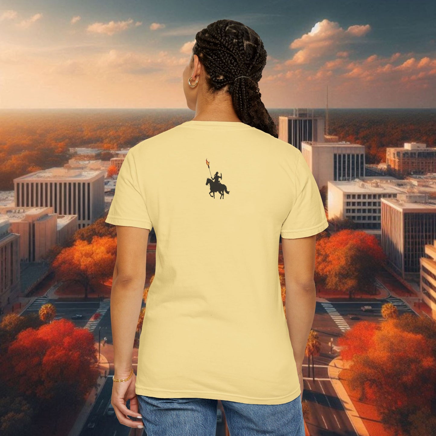 T-Shirt with 'TALLY' Print, Perfect for Game Day, Festival Wear, Casual Outings, and Sporting Events