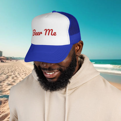 Funny Beer Me Trucker Cap, Summer Hats, Casual Wear, Gifts for Beer Lovers, Outdoor Accessories, Festival Headwear