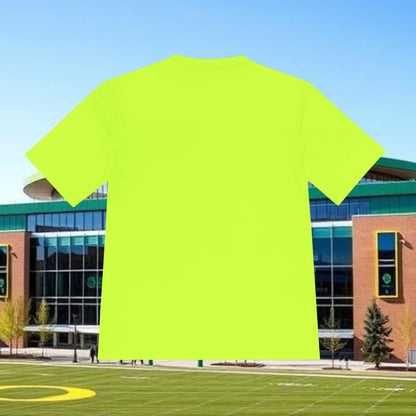 Football Fan Tee, Quack Graphic Shirt, Sportswear for Tailgating, Unisex Moisture-Wicking Sport Top, Perfect Gift for Game Day