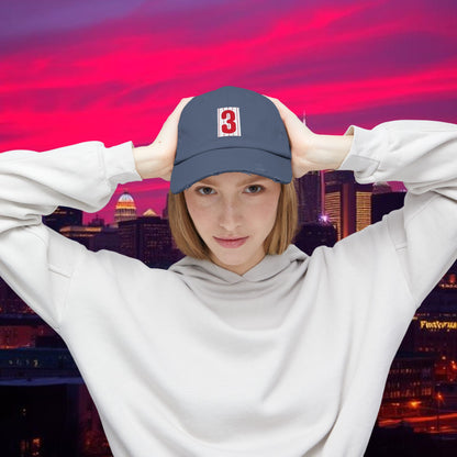 Baseball Stars #3 Distressed Baseball Cap, Vintage Style Hat, Casual Everyday Wear, Gift for Baseball Fans, Stylish Hat