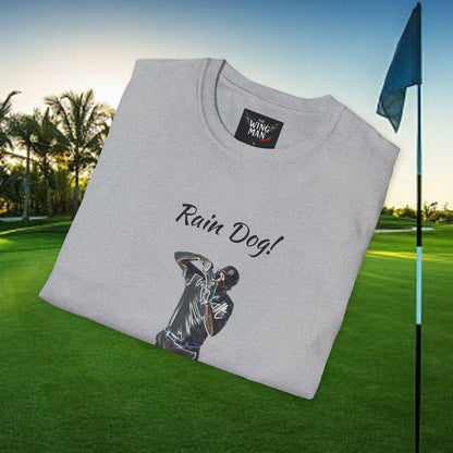 Rain Dog Unisex T-Shirt, Graphic Tee, Casual Wear, Gift for Dog Lovers, Everyday Style, Unique Design Shirt
