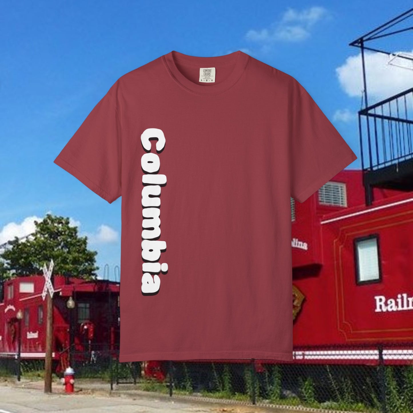 Columbia South Carolina Graphic Tee, Unisex T-Shirt, Trendy Summer Top, Gift for Travelers, Beachwear, Casual Wear